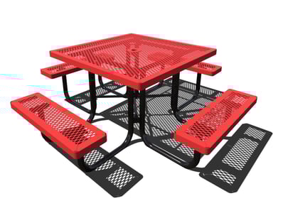 Regal round portable table